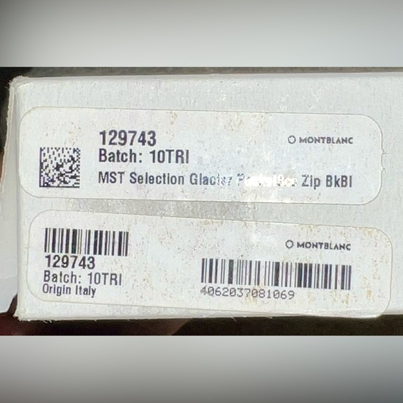 MONTBLANC MEISTERSTÜCK SELECTION GLACIER ZIPPED POCKET 8CC - Picture 5 of 10